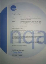 CE Compliance Report