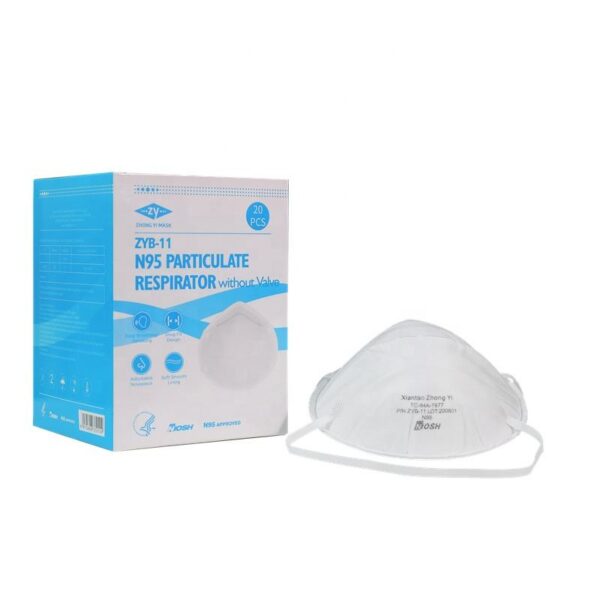 FFP2_NR N95__Respirator__Cup_Mask Packaging