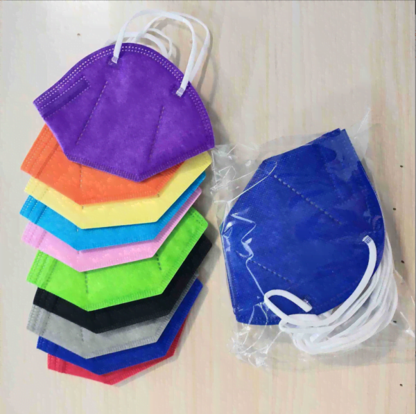 Masque facial KN95 N95 FFP2 coloré