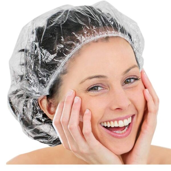 PE shower caps