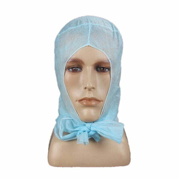 Touca com capuz descartável Touca balaclava com capa de astronauta e gravata