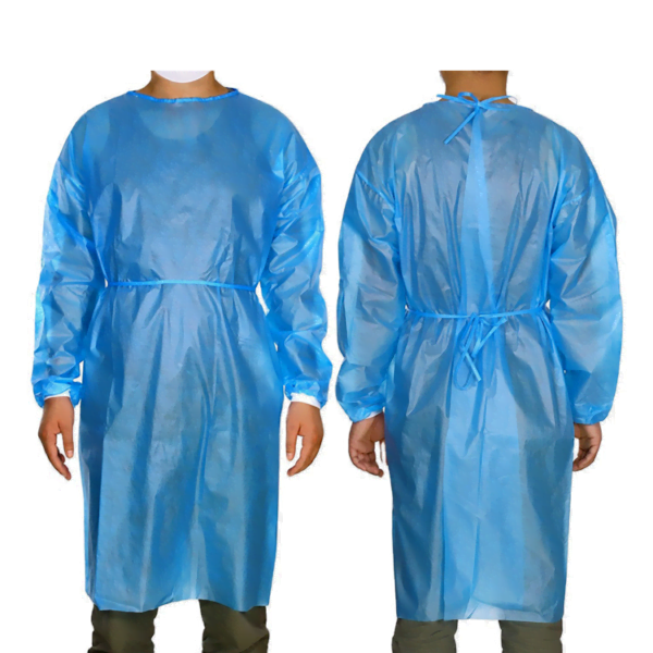 AAMI-LEVEL 2 PP+PE Isolation gown
