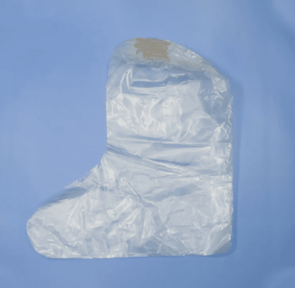 CLEAR disposable PE boot cover 45x38cm