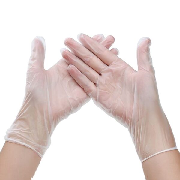 Clear Disposable Vinyl glove food glove exam glove