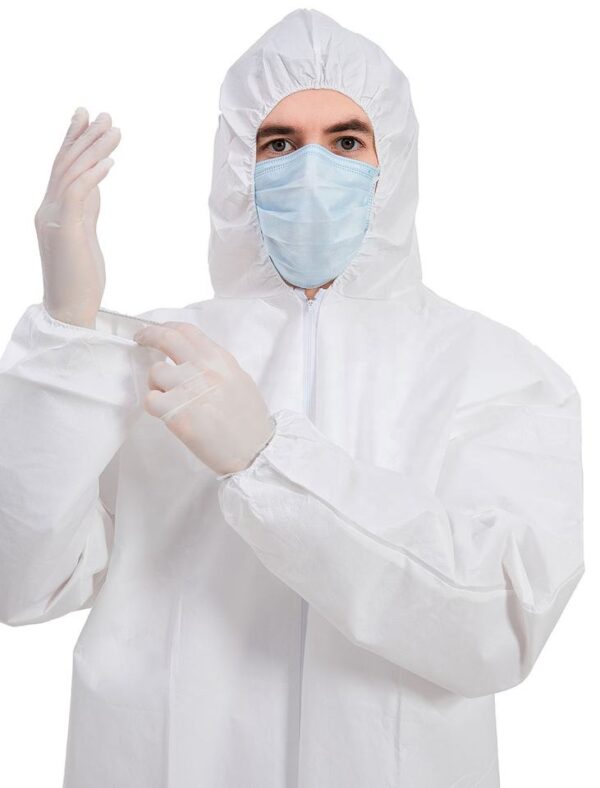 SMS Disposable Coverall Elastic Cuff