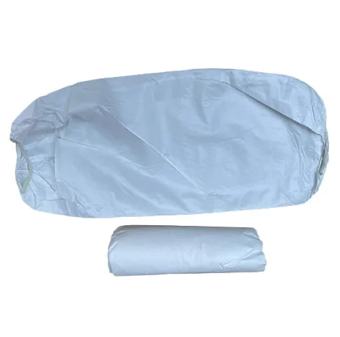White Disposable Microporous oversleeves