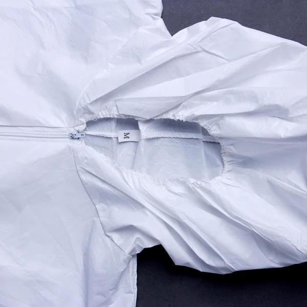 pp+pe Microporous Coverall disposable wih hood